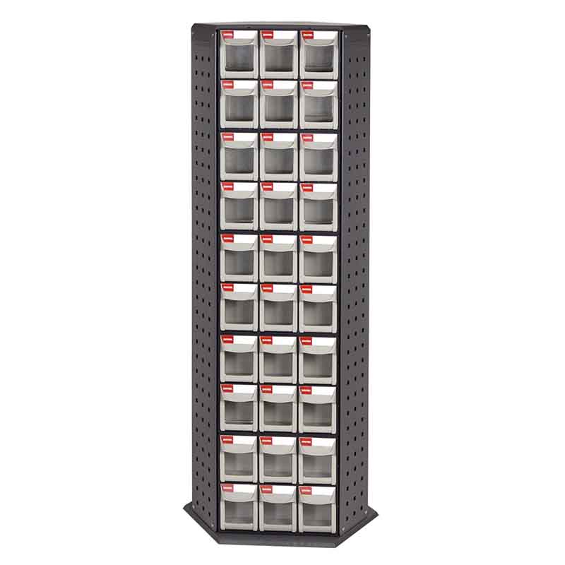 回転式パーツ収納棚RFO-690